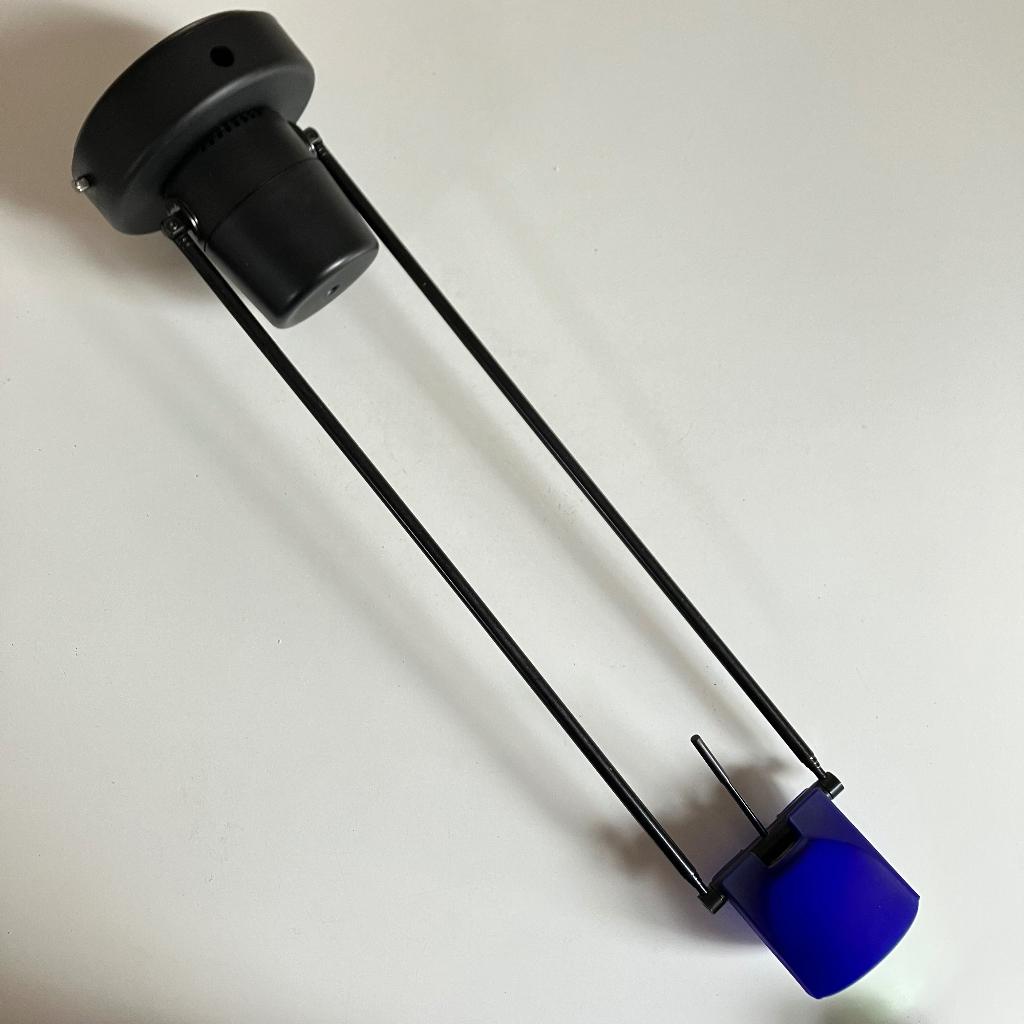 Prandina Micron 5 plafondlamp, Ophalen of Verzenden, Zo goed als nieuw, Glas, Design uit de jaren '80.