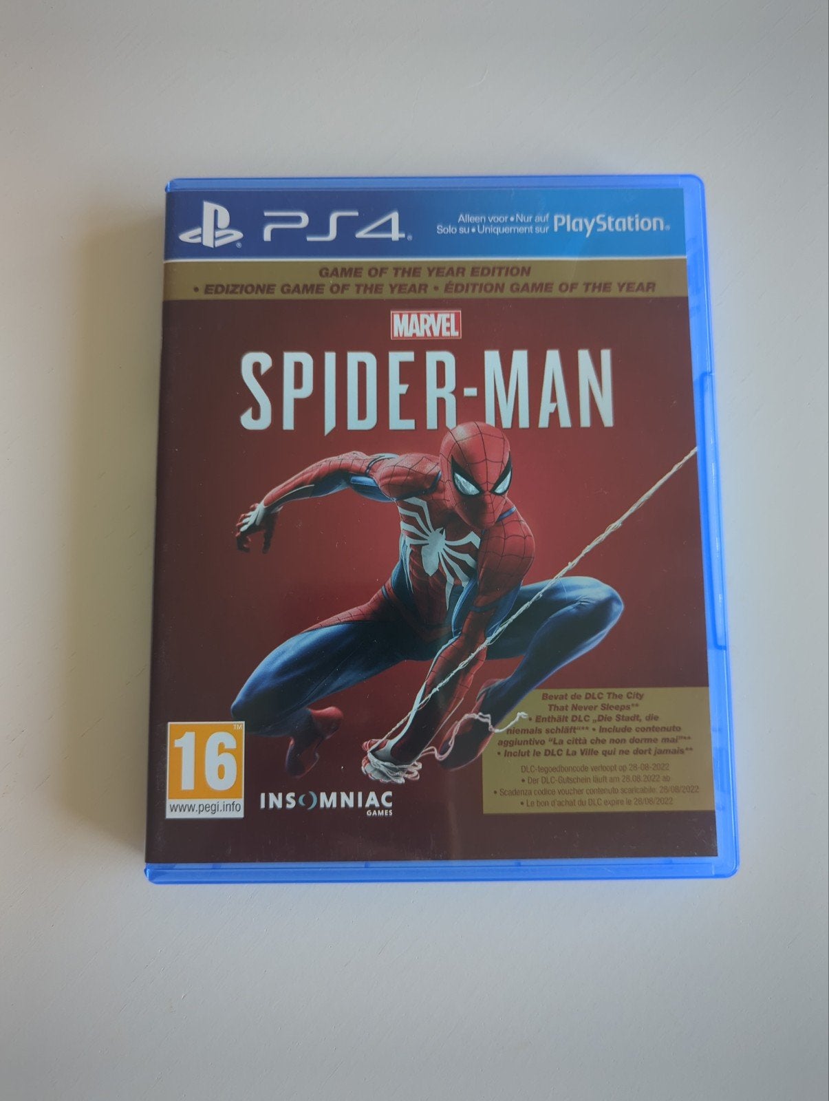 Marvel's Spider-Man Game of the Year Edition PS4, Avontuur en Actie, 1 speler, Ophalen of Verzenden, Zo goed als nieuw