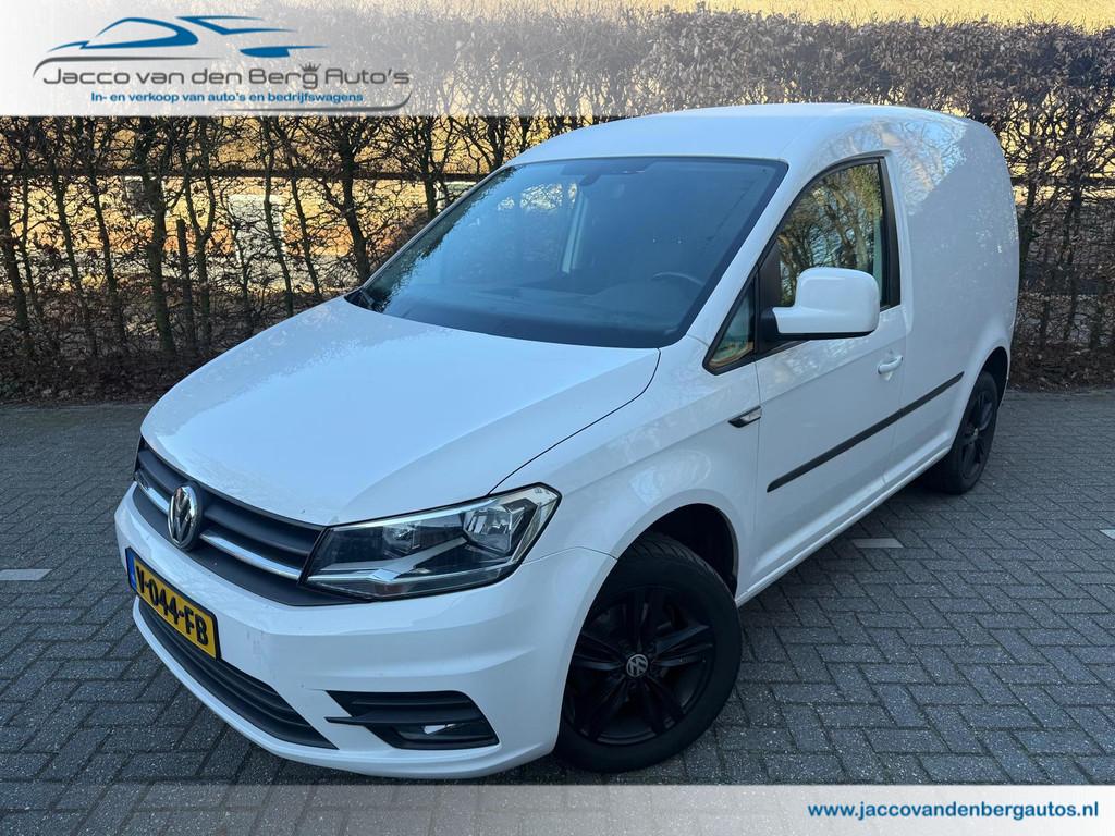 Volkswagen Caddy 2.0 TDI Highline I Navigatie I Cruise Contr, Auto's, Bestelauto's, Voorwielaandrijving, Stof, Gebruikt, 4 cilinders