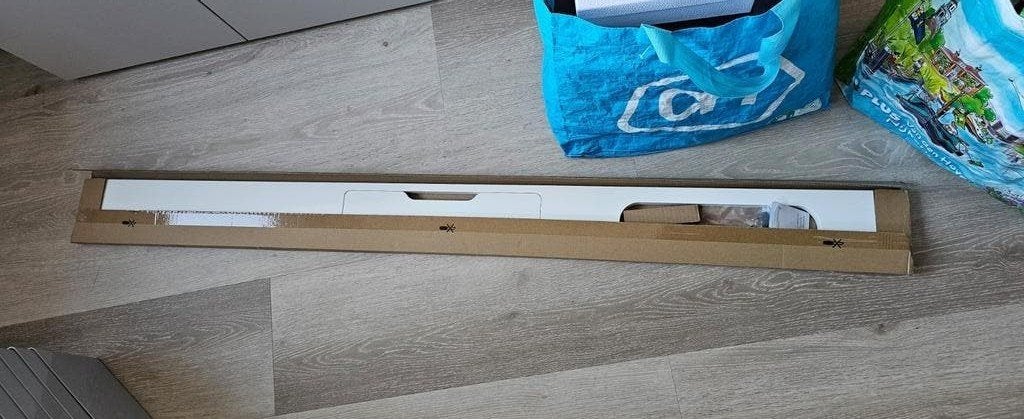 GRATIS Bureau ikea Mittzon insteekmodule wit 140x12 cm, Ophalen of Verzenden