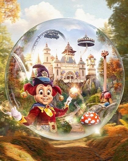 Efteling ticket voor 26 of 27 Oktober, Twee personen, Ticket of Toegangskaart