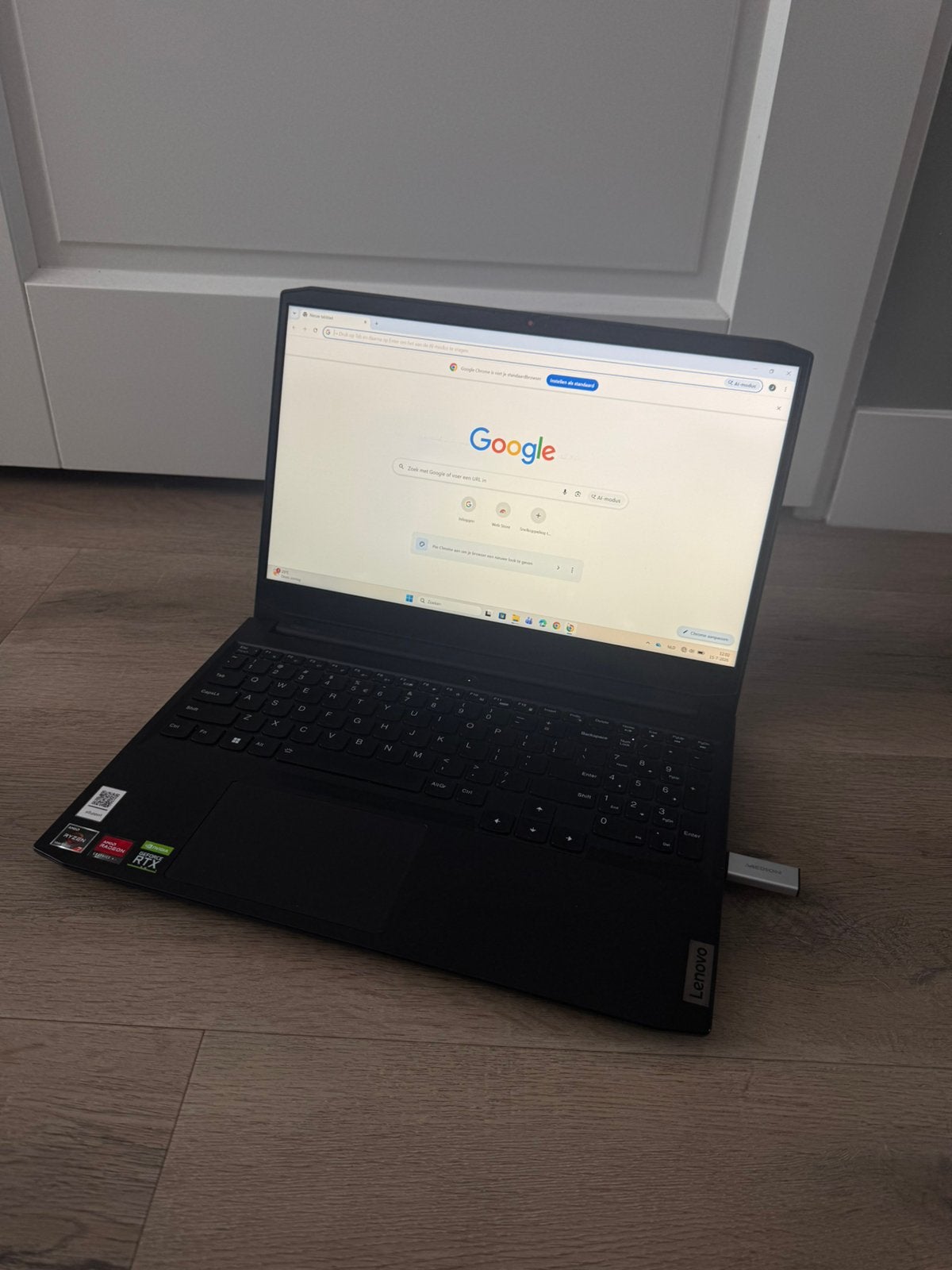 Lenovo ideapad gaming laptop, 14 inch, 4 GB of minder, Ophalen of Verzenden, Zo goed als nieuw