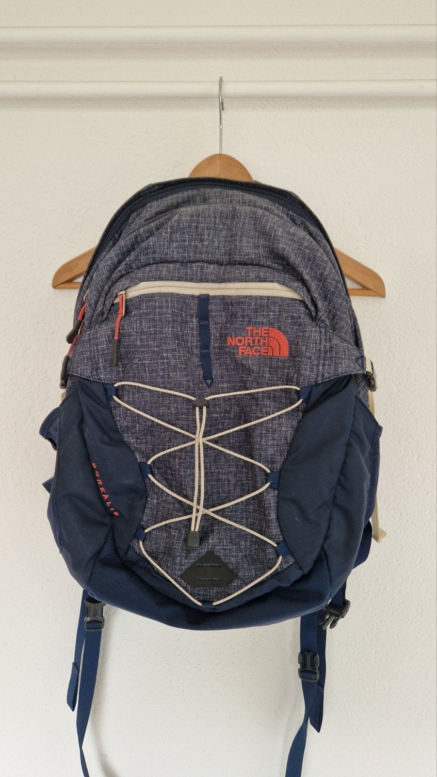 The North Face Borealis rugzak - Blauw, Sieraden, Tassen en Uiterlijk, Tassen | Rugtassen, Gebruikt, 25 tot 40 cm, Ophalen of Verzenden