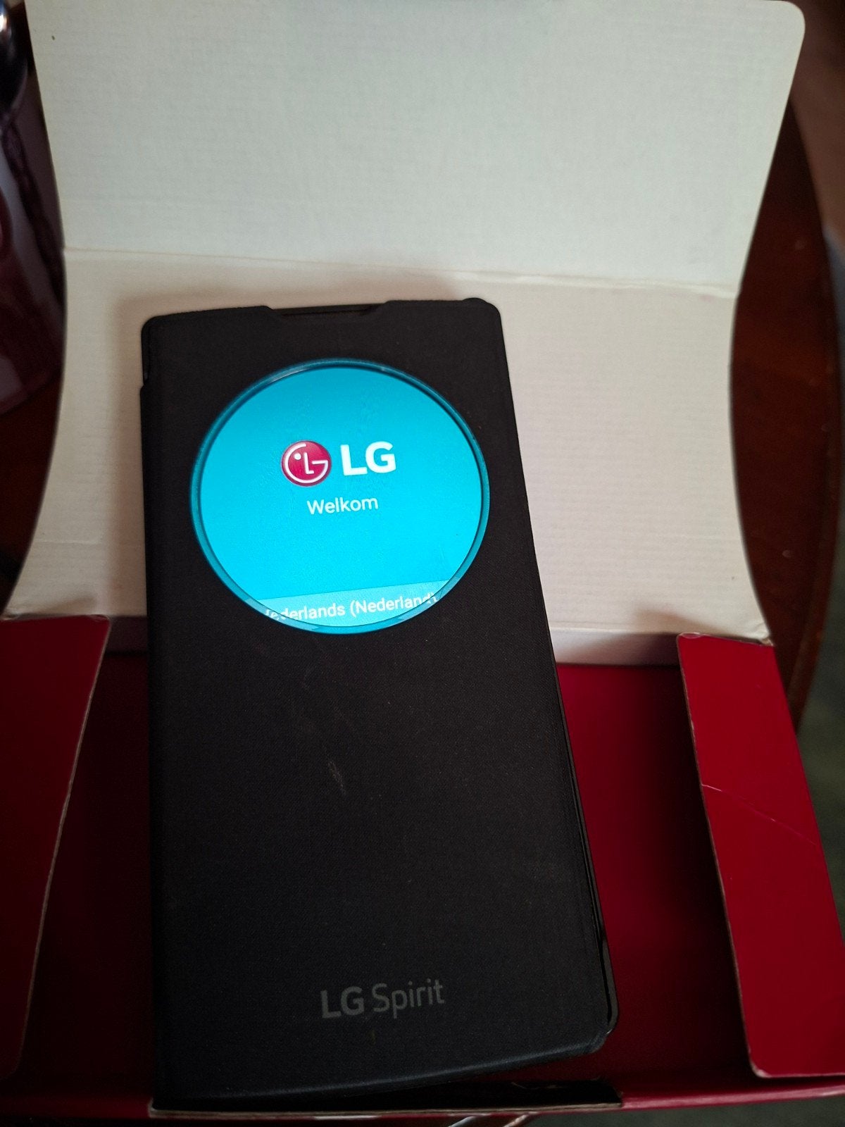 LG Spirit mobiele telefoon - Zo goed als nieuw, Telecommunicatie, Mobiele telefoons | LG, Zwart, Touchscreen, Ophalen of Verzenden