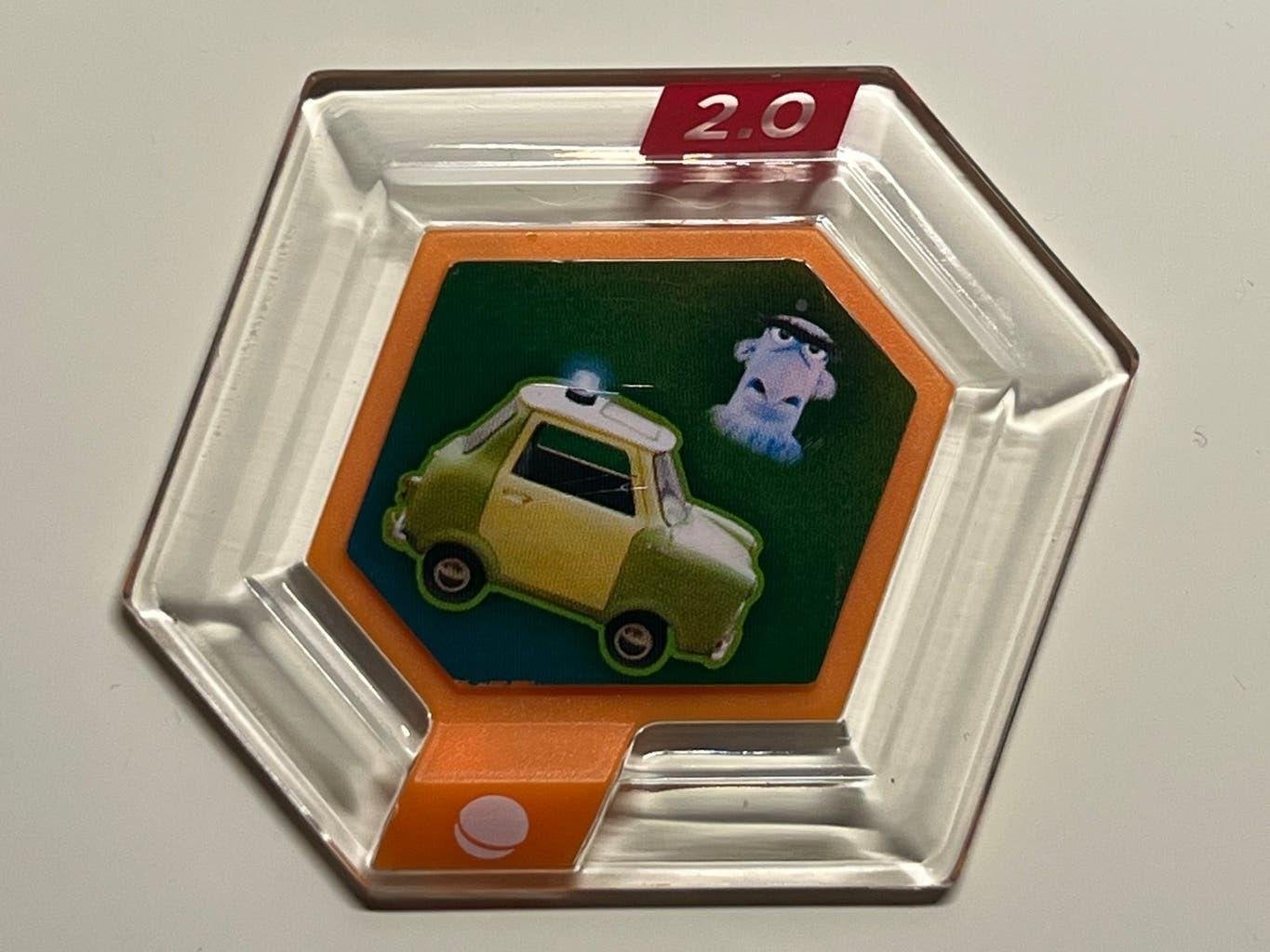 Disney Infinity 2.0 Le Maximum power disc, Ophalen of Verzenden, Overige figuren, Gebruikt, Beeldje of Figuurtje
