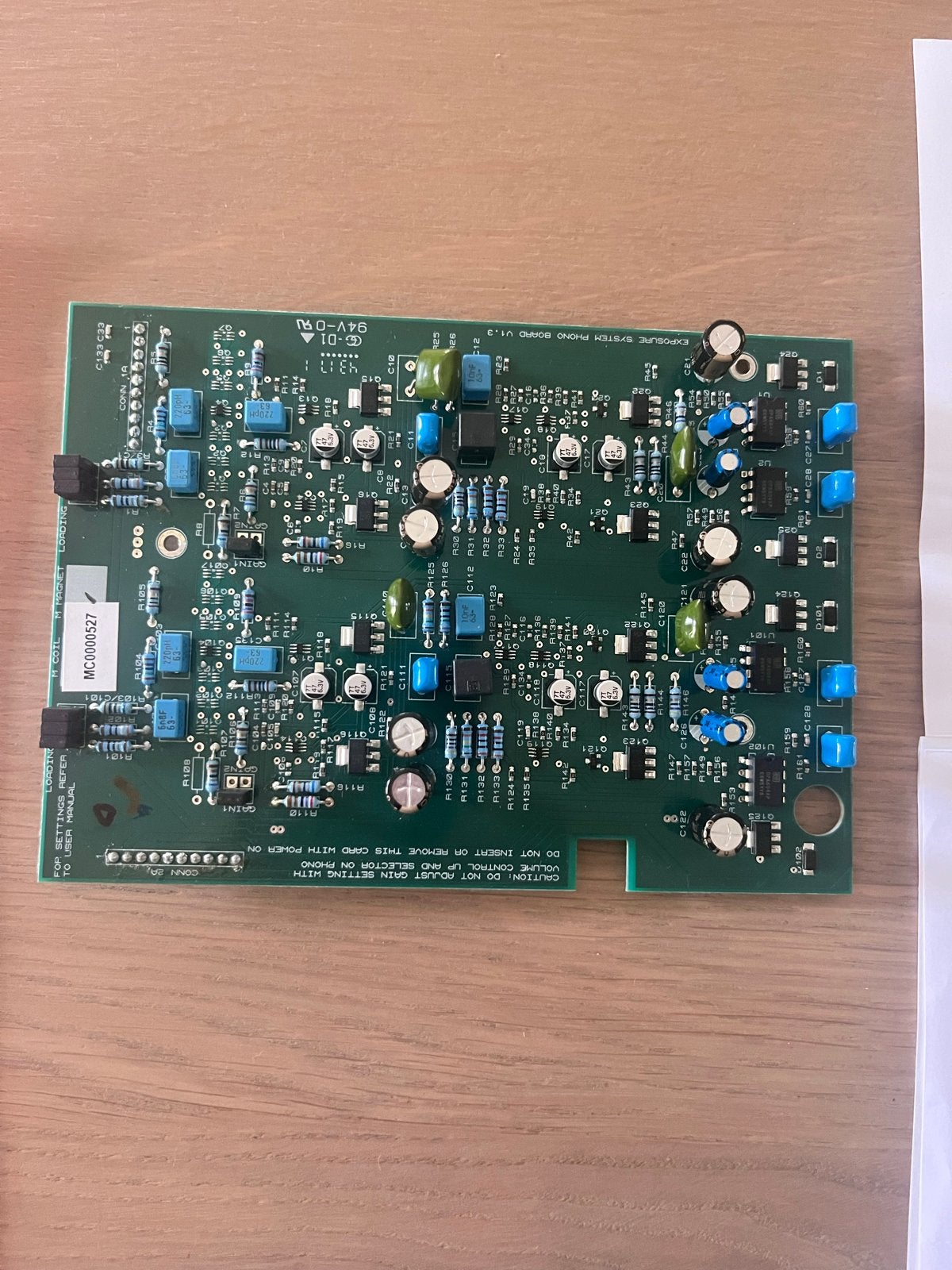 EXPOSURE high-end MC PHONO-module 3510 & 5010 nieuwstaat, Ophalen of Verzenden, Zo goed als nieuw