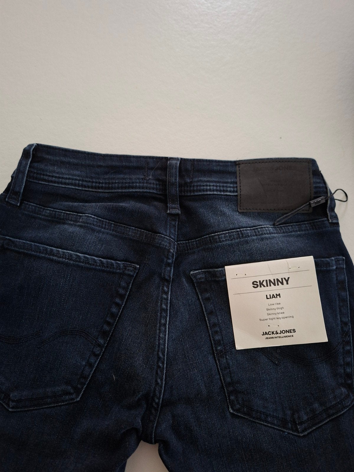 Nieuwe Jack & Jones Liam Skinny Jeans W28 L32, Blauw, Nieuw, W32 (confectie 46) of kleiner, Ophalen of Verzenden