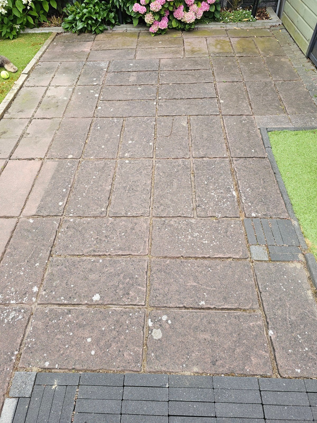 Gebruikte terrastegels - Beton - 16 m² ., Tuin en Terras, Ophalen, Gebruikt, 10 m² of meer, Beton