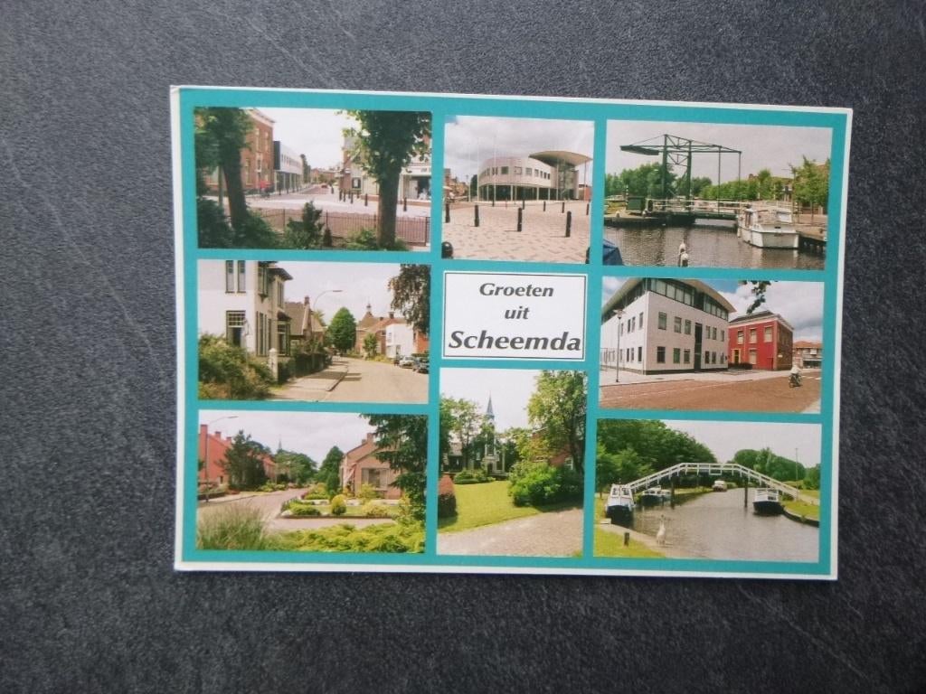 Scheemda, groeten uit, Verzenden, 1980 tot heden, Ongelopen, Noord-Brabant