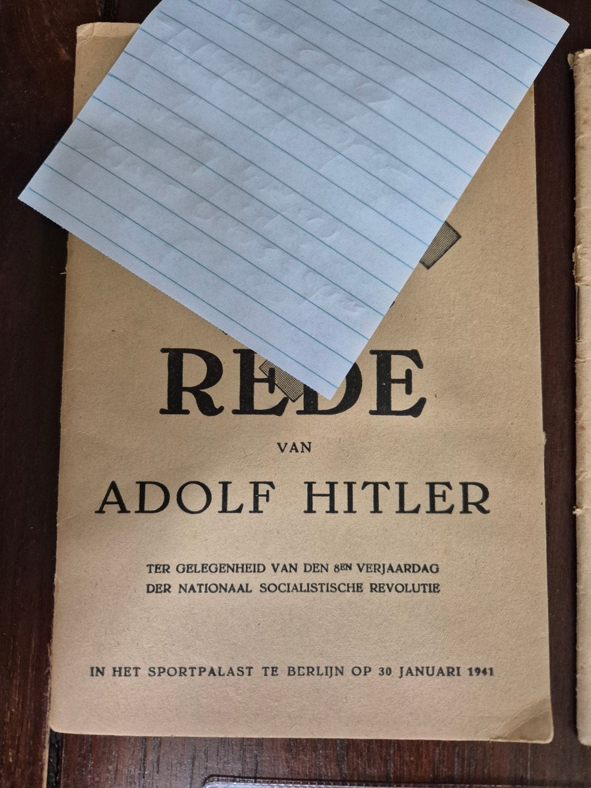 Zeldzame historische documenten en ansichtkaarten WOII, Ophalen of Verzenden, Algemeen, Adolf Hitler, Ludwig Nehring, Tweede Wereldoorlog