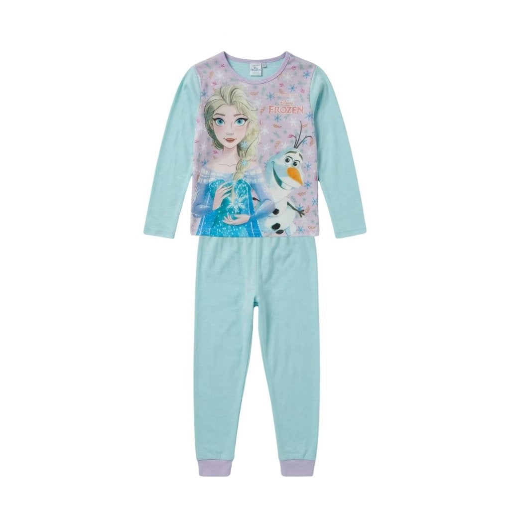 Disney Frozen Pyjama Bleu - Mt 98 -104-110 116-128 - Katoen, Nacht- of Onderkleding, Disney Frozen, Meisje, Nieuw