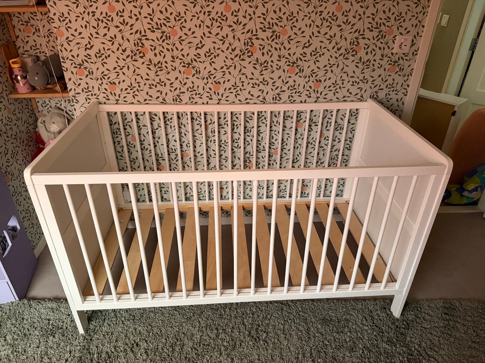 Petite Amelie Ledikant/Bedframe 140x70 cm "Aurore", Ophalen, Gebruikt, 70 tot 85 cm, 140 tot 160 cm