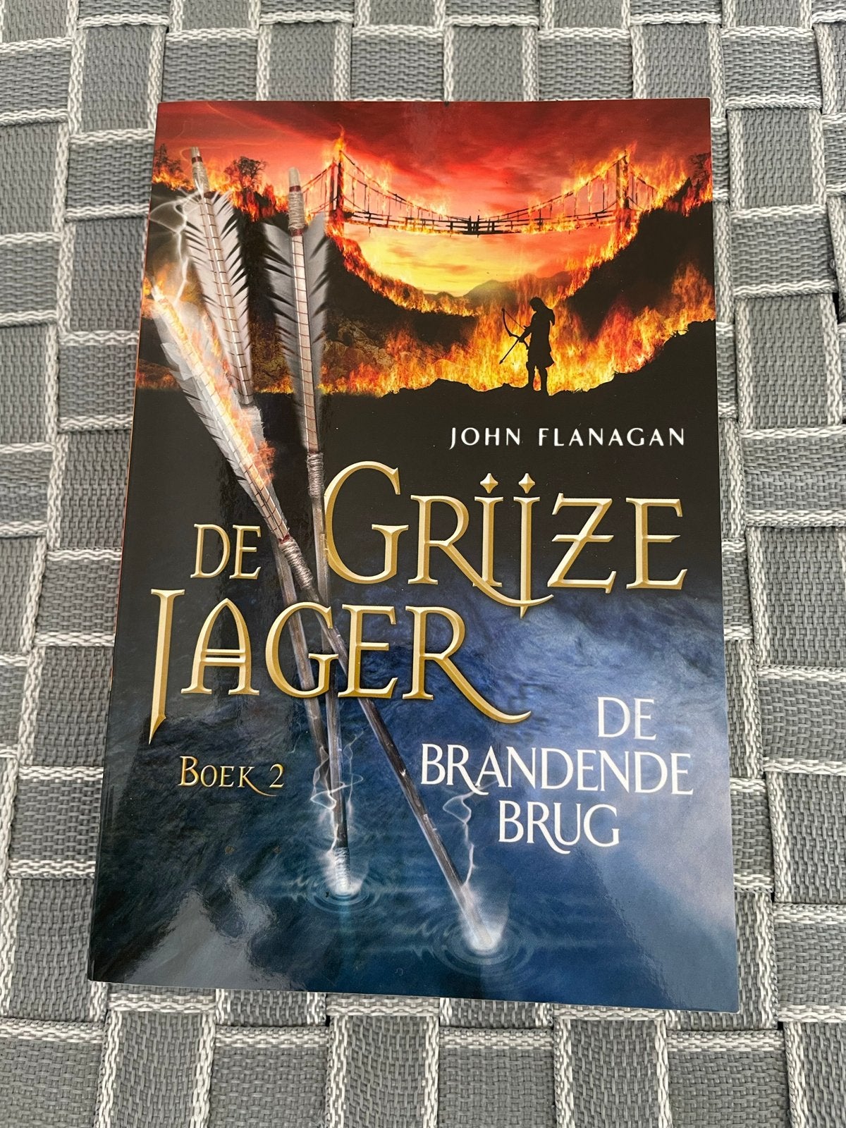De Grijze Jager Boek 2: De Brandende Brug - John Flanagan, Boeken, Ophalen, Zo goed als nieuw
