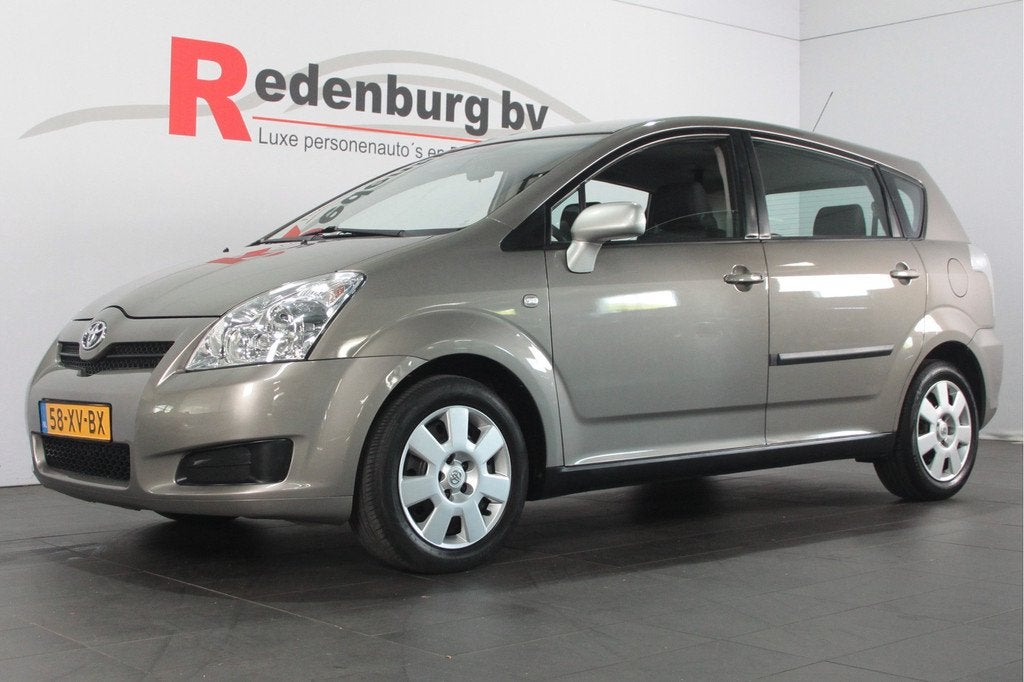 Toyota Verso 1.6 VVT-i Terra - Airco / Radio (bj 2007), Auto's, Toyota, 450 kg, Gebruikt, 4 cilinders, Beige