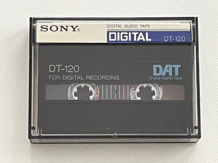 12 mooie Sony DAT tspes, type DIGITAL DT-120, Gebruikt, 2 t/m 25 bandjes, Klassiek, Ophalen of Verzenden