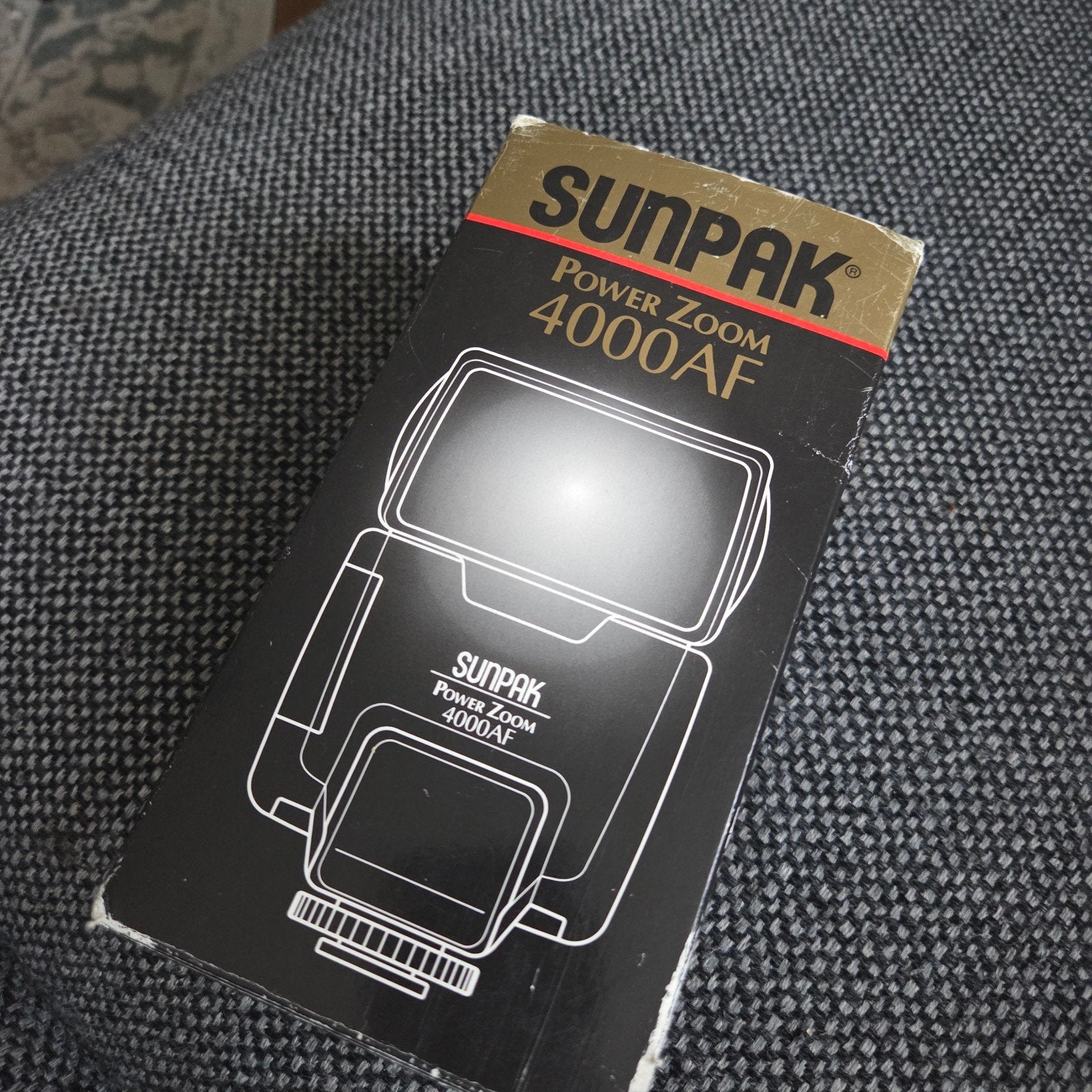 Sunpak Power Zoom 4000AF flitser met handleiding, Ophalen of Verzenden, Zo goed als nieuw, Overige merken