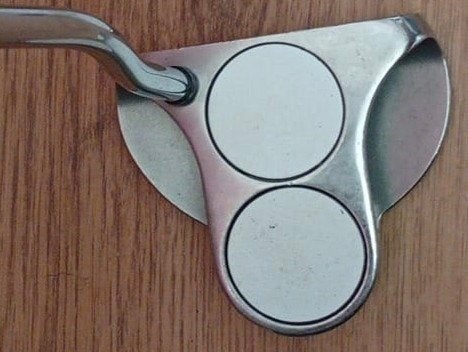Odyssey 2 ball putter 33inch met headcover, Ophalen of Verzenden, Gebruikt, Club