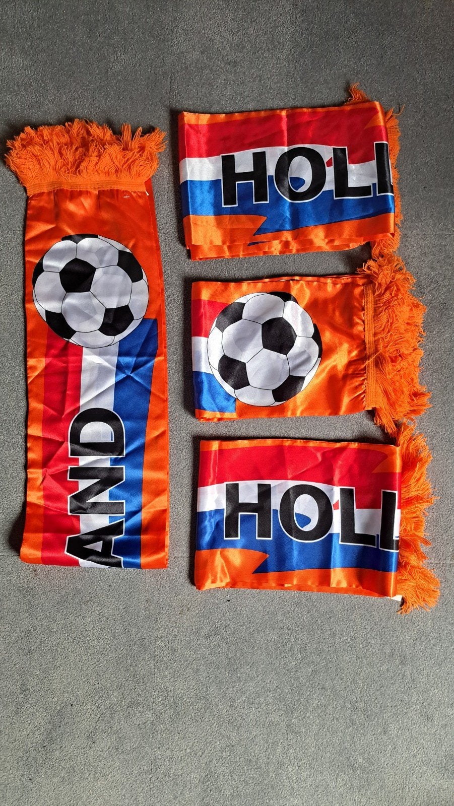 ⚽️WK SHIRT ORANJE VOETBAL SPULLEN SJAALTJES PETJES PRUIKEN, Ophalen of Verzenden, Nieuw