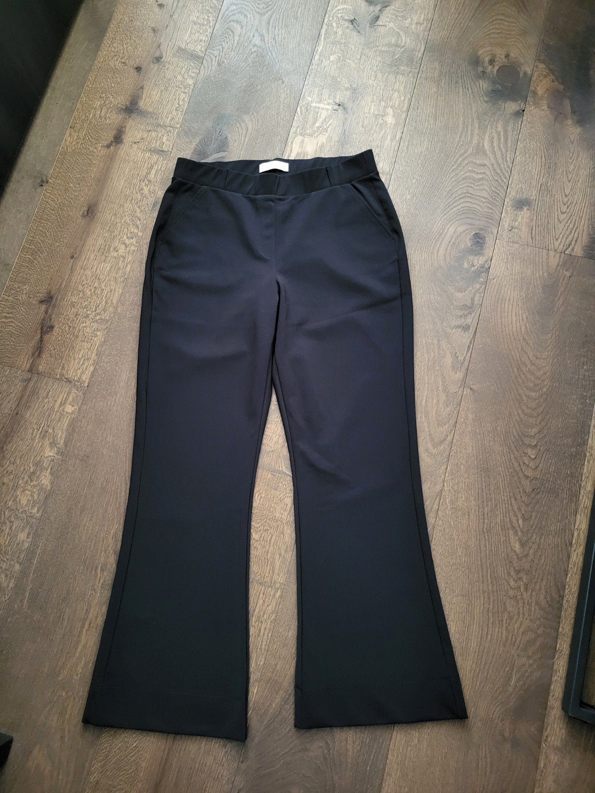 Studio Anneloes bonded flair broek zwart L binnenbeen 72 cm, Kleding | Dames, Broeken en Pantalons, Studio Anneloes, Zwart, Maat 42/44 (L)