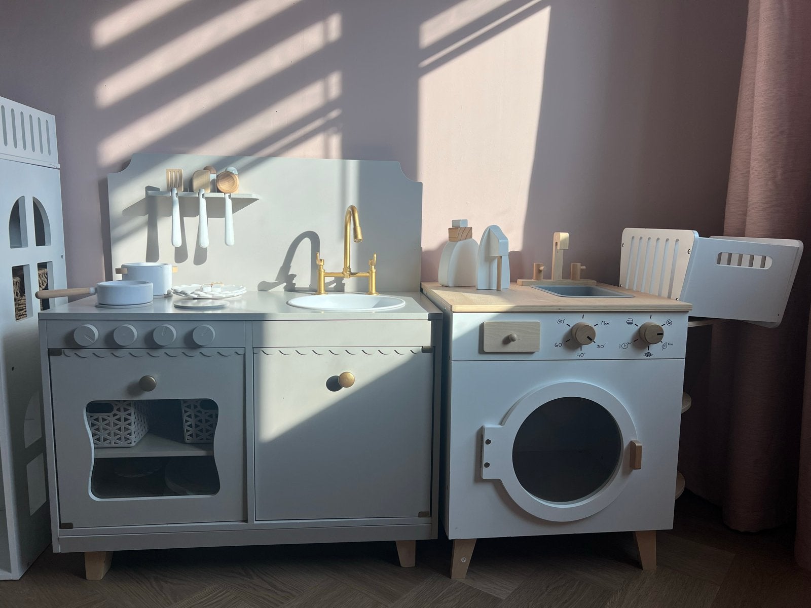 Speelkeuken Petite Amélie en wasmachine La Redoute