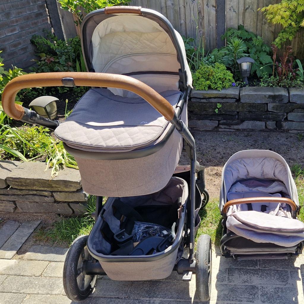 Nuna demi grow grijs, Kinderen en Baby's, Kinderwagens en Combinaties, Ophalen, Zo goed als nieuw, Overige merken