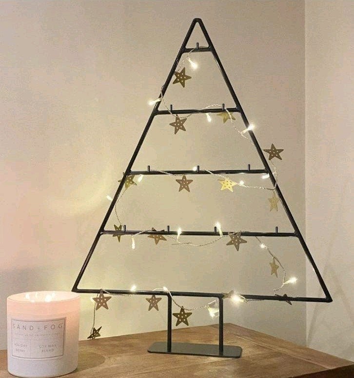 Metalen kerstboom met haakjes, Diversen, Ophalen of Verzenden, Zo goed als nieuw