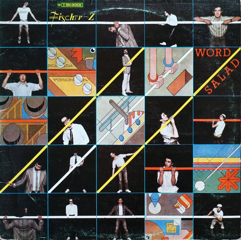 Vinyl LP: Fischer-Z - Word Salad, LP, Gebruikt, Ophalen of Verzenden, 12 inch