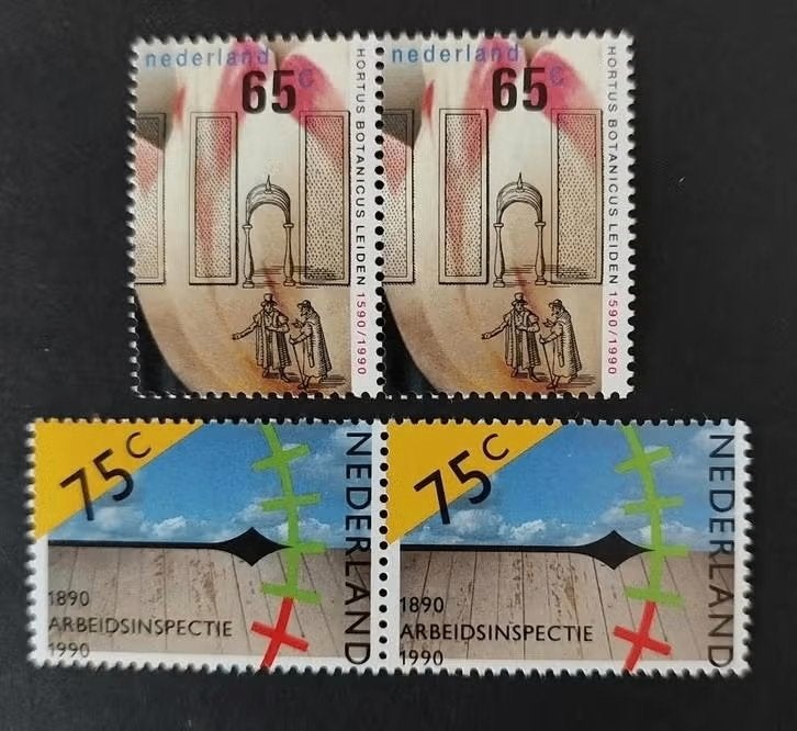 Nederland nvph 1440 1441 (pf), Postzegels en Munten, Verzenden, Na 1940, Postfris