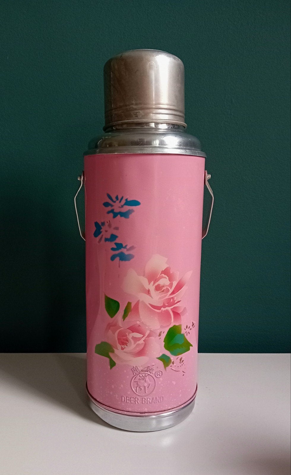Vintage Chinese thermoskan Deer Brand, Ophalen of Verzenden