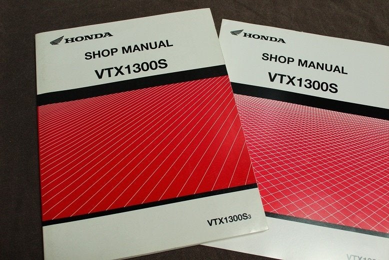Honda VTX1300 S 2002 motorcycle shop manual VTX 1300S, Ophalen of Verzenden, Honda