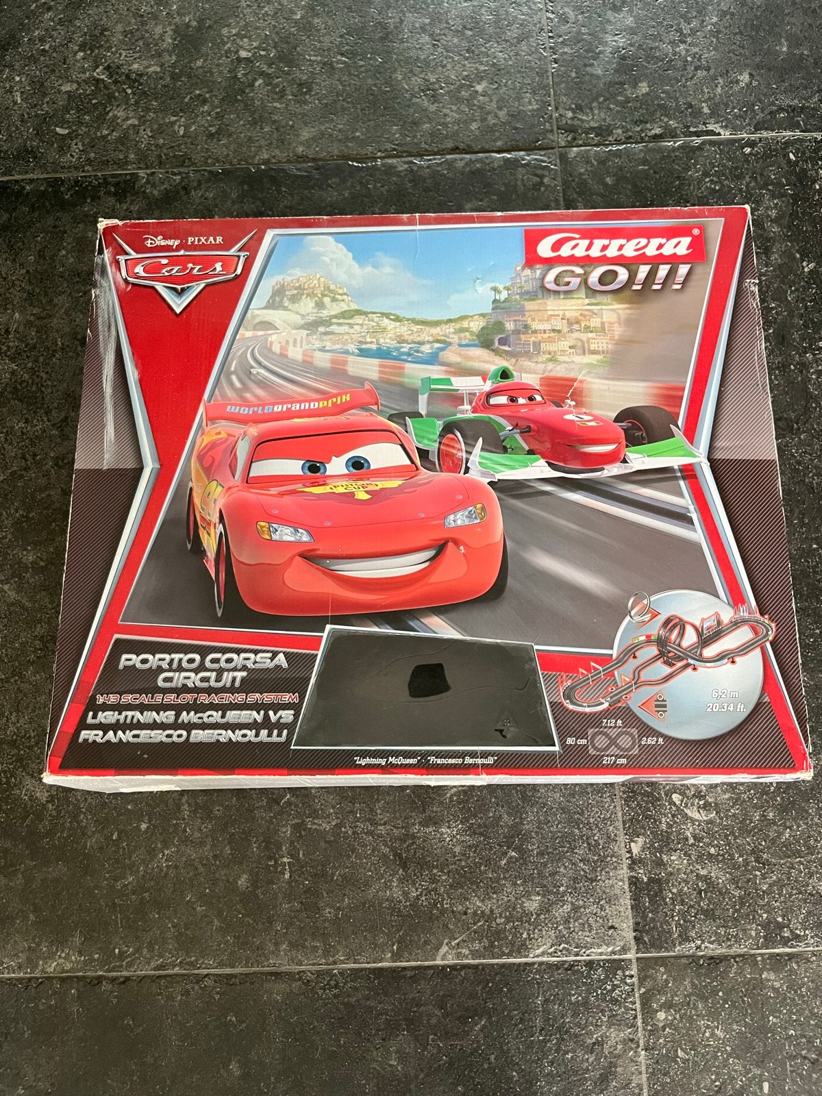 Carrera Cars racebaan - Porto Corsa Circuit, Ophalen, Carrera, Met looping, Elektrisch