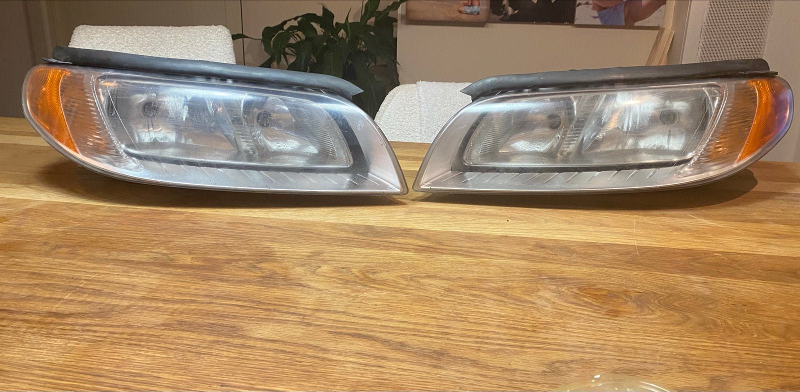 Volvo V70 Koplampen Set (Links & Rechts) Halogeen LHD, Auto-onderdelen, Ophalen of Verzenden, Gebruikt, Volvo