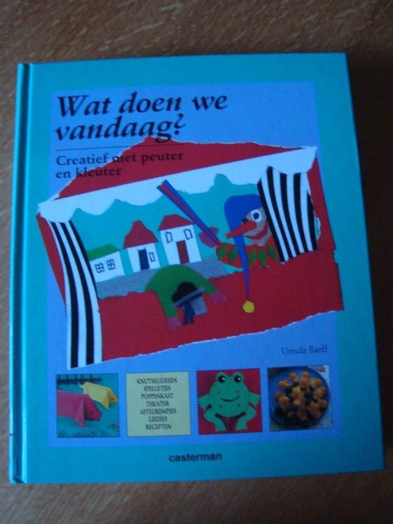 Wat doen we vandaag creatief voor peuter en kleuter nieuw, Ophalen of Verzenden, Nieuw