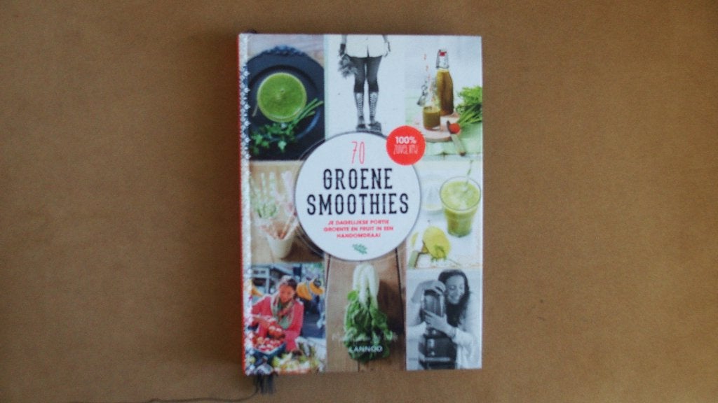 70 groene smoothies, Boeken, Kookboeken, Overige typen, Ophalen of Verzenden, Zo goed als nieuw, Marjolijn van der Velde
