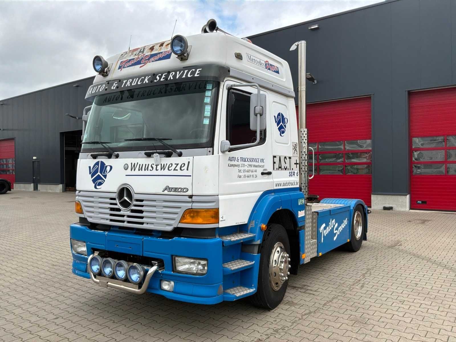 1999 Mercedes-Benz Atego 1828 LS/7.1 Vrachtwagen, opleggertr, Overige brandstoffen, Mercedes-Benz, Bedrijf, Te koop