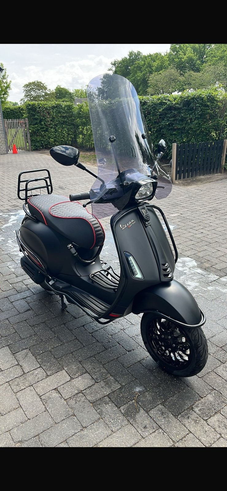 In zeer goede staat Vespa sprint full option van 2024 6500km, Ophalen of Verzenden, Zo goed als nieuw, Benzine