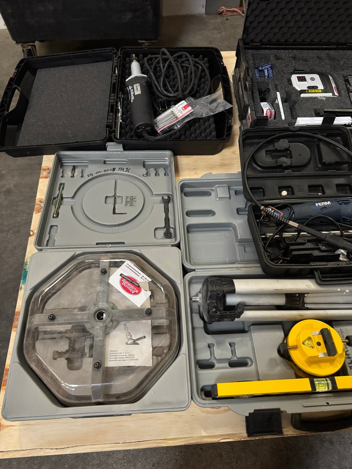 Partij elektrisch gereedschap - boormachine, zaag, schuurmac, Doe-het-zelf en Verbouw, Ophalen of Verzenden, Gebruikt