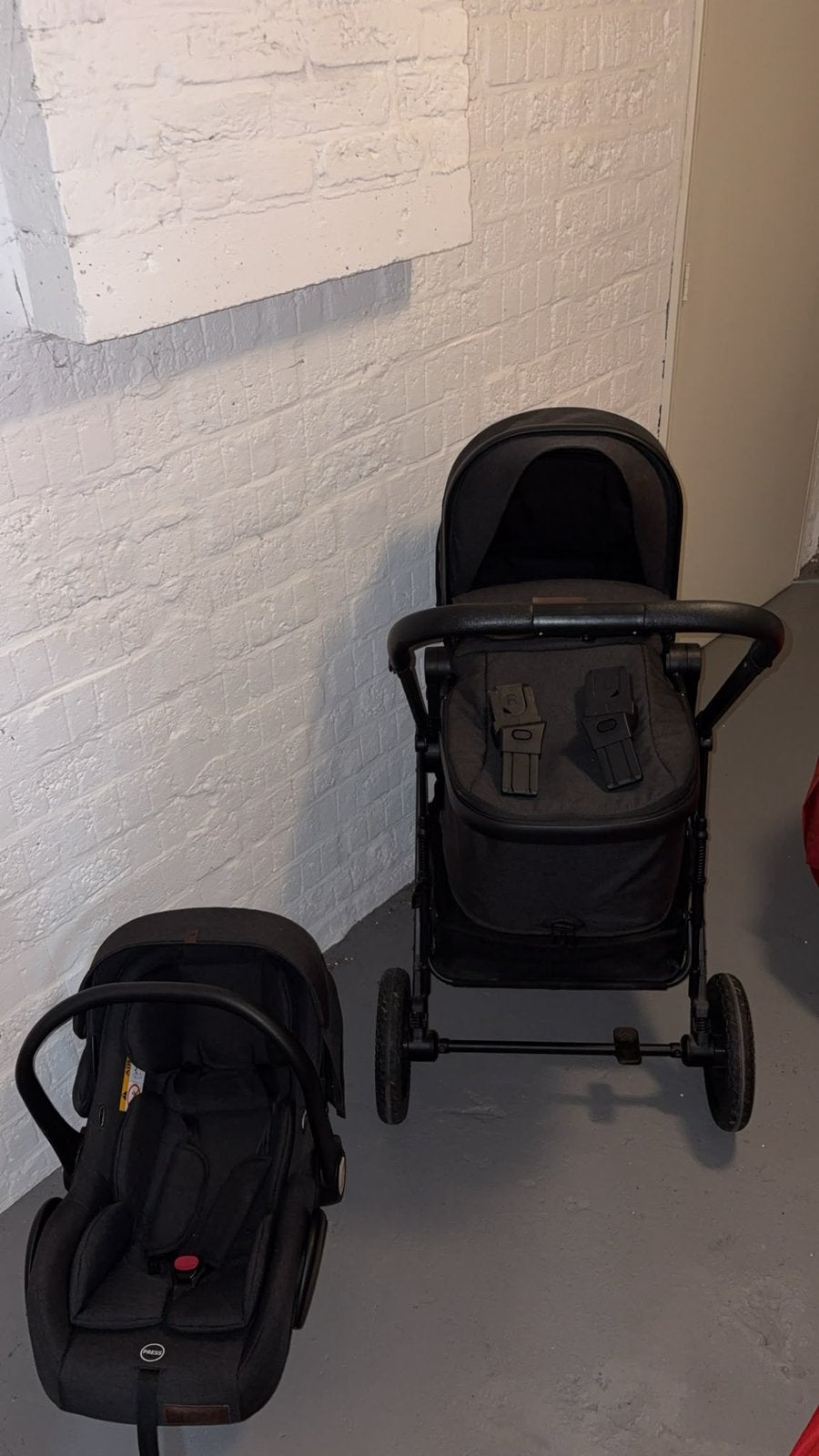 Kinderwagen Novi Jaxx v2 3-in-1 met autostoel, Ophalen, Gebruikt, Overige merken