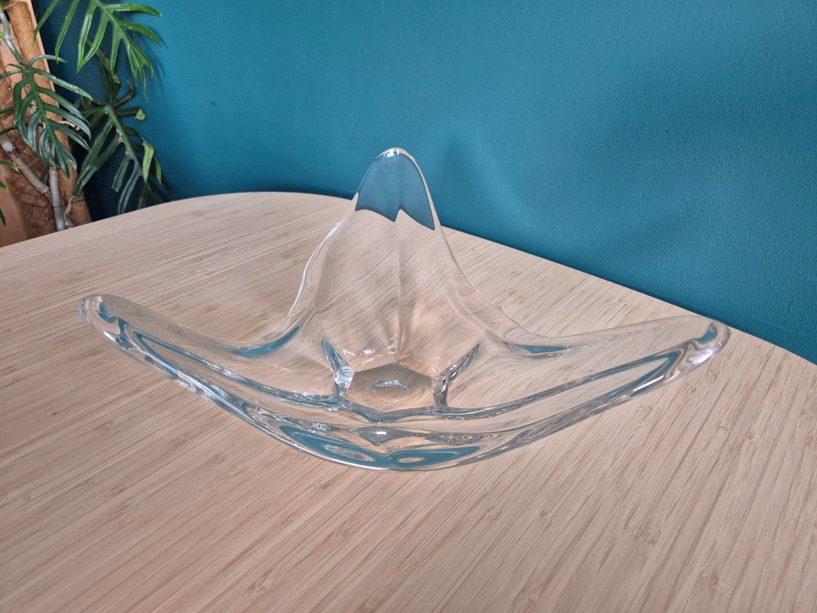 Vintage art glass schaal | Murano stijl, Ophalen of Verzenden
