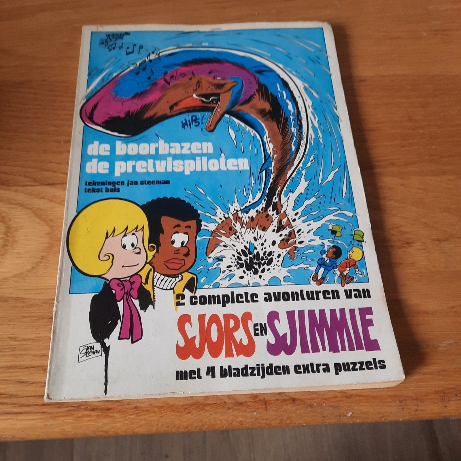 Sjors en Sjimmie - De Boorbazen / De Pretvispiloten, Ophalen of Verzenden