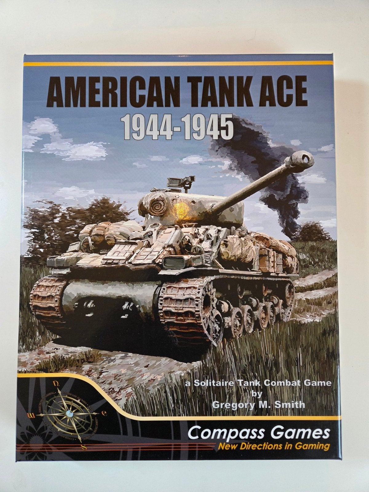 American Tank Ace 1944-1945 - Solitaire Game, Ophalen of Verzenden, Zo goed als nieuw, Overige soorten