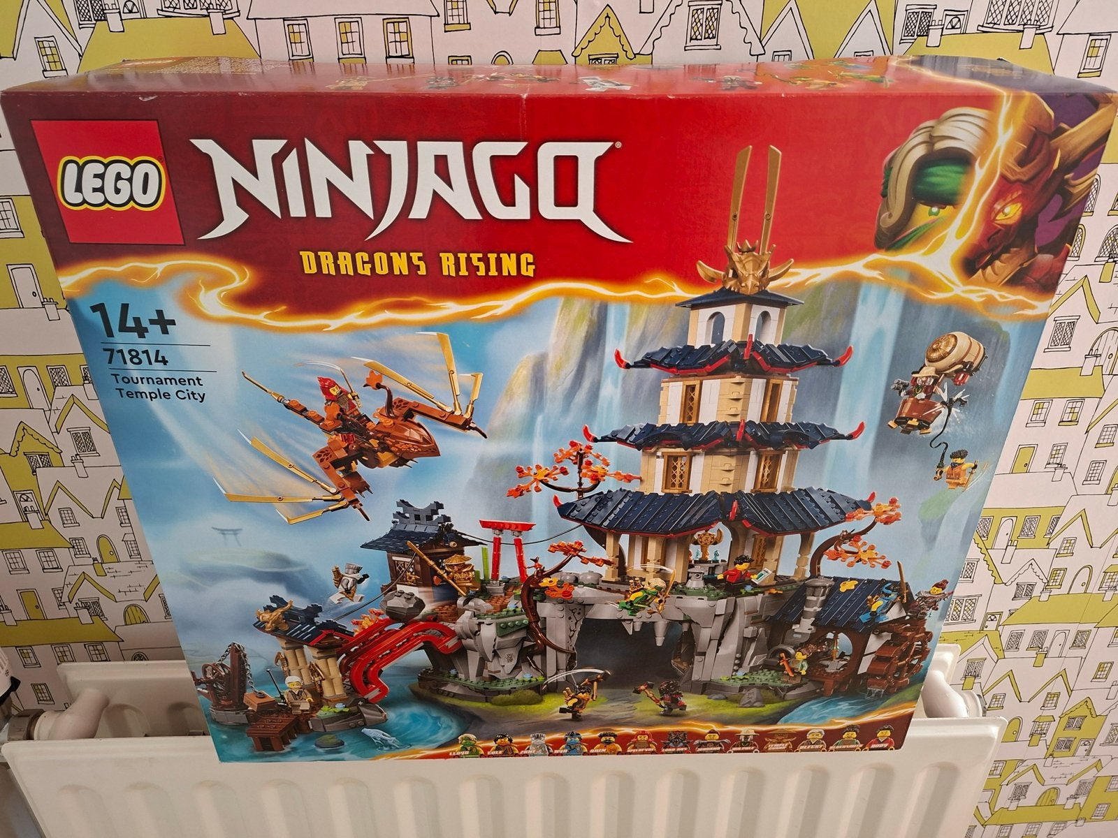 LEGO Ninjago 71814 Tournament Temple City - Zo goed als nieu, Kinderen en Baby's, Ophalen, Zo goed als nieuw