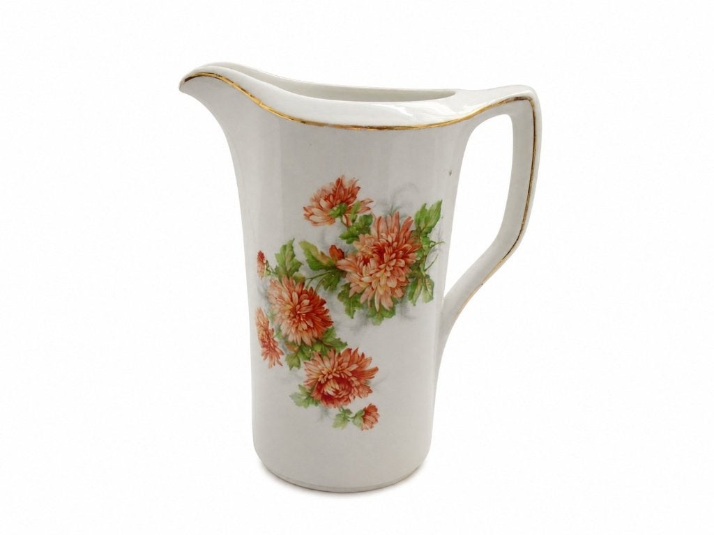 Gebloemd waterkannetje Societe Ceramique, Antiek en Kunst, Ophalen of Verzenden
