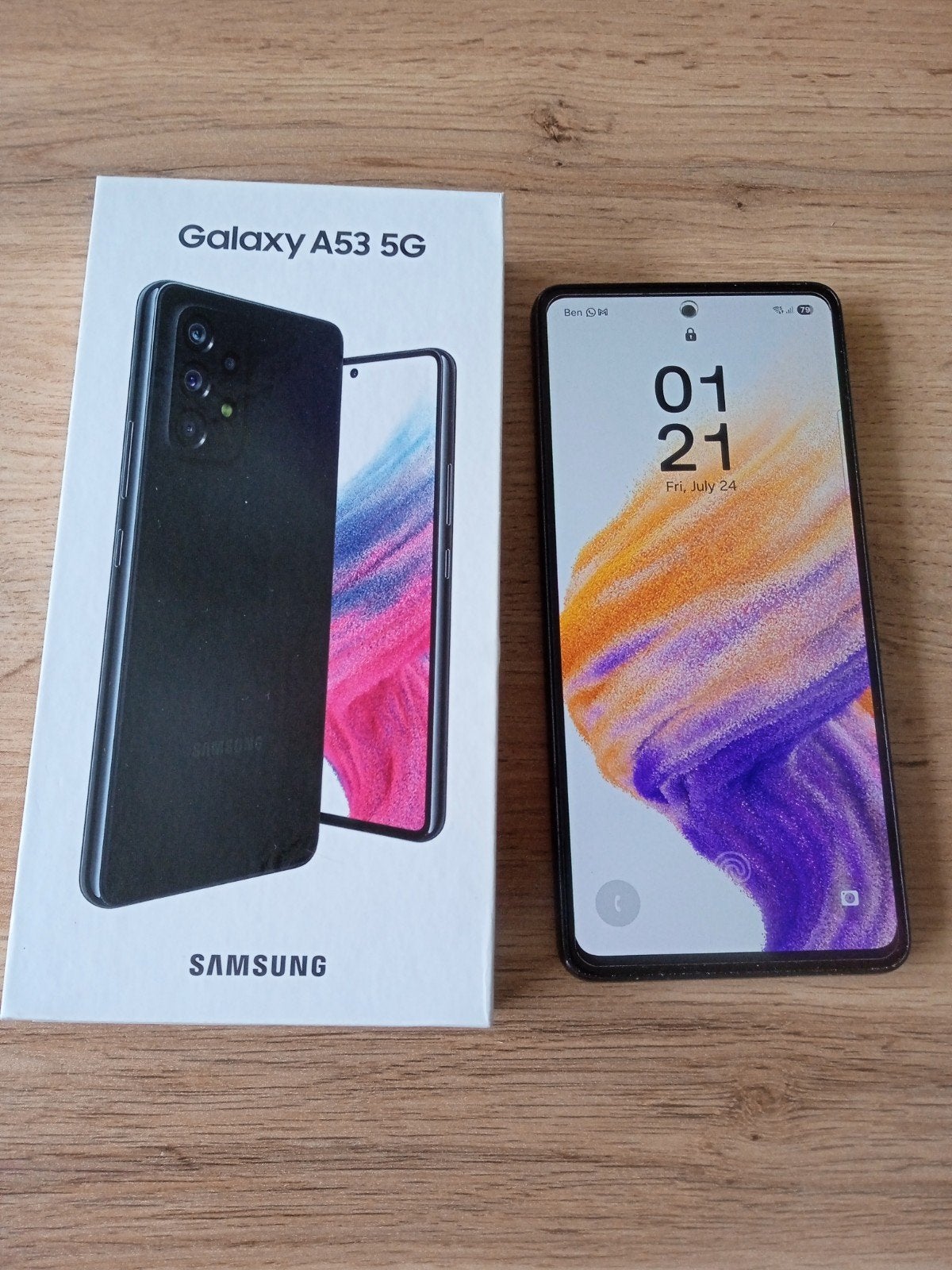 Galaxy a53, Zwart, Ophalen of Verzenden, Zo goed als nieuw, 128 GB