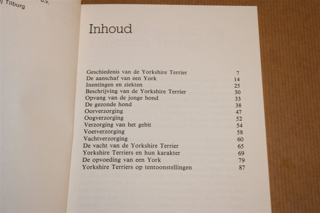 Yorkshire Terrier — Ras & Tips [1985], Ophalen of Verzenden, Zo goed als nieuw, Honden