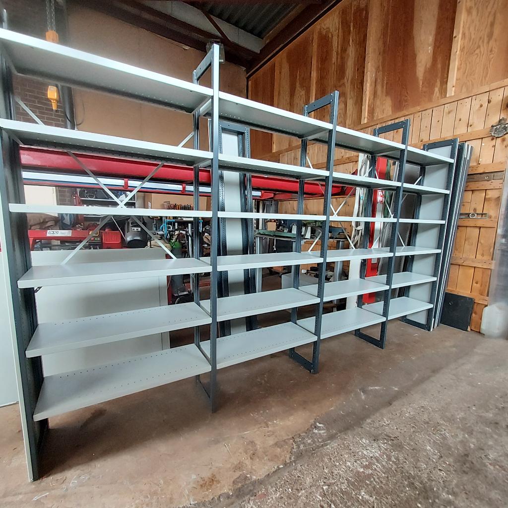Legbordstelling 370cm x 216cm 35cm diep, Ophalen, Zo goed als nieuw