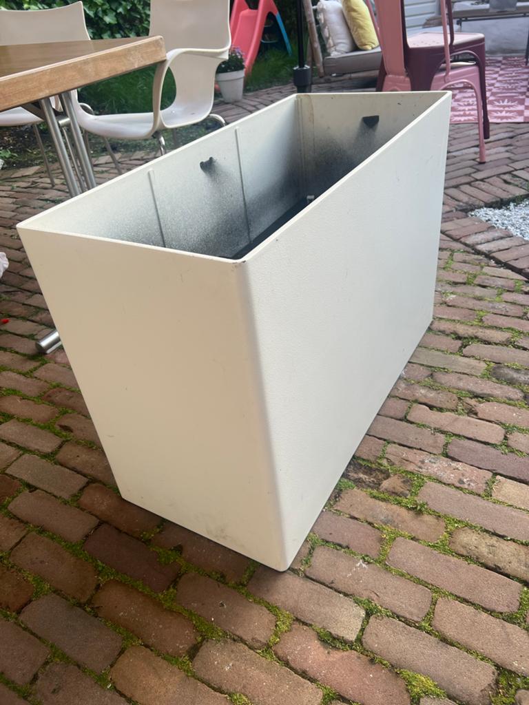 Bloembakken, Tuin en Terras, Bloembakken en Plantenbakken, Kunststof, Gebruikt, Ophalen of Verzenden, 60 tot 100 cm