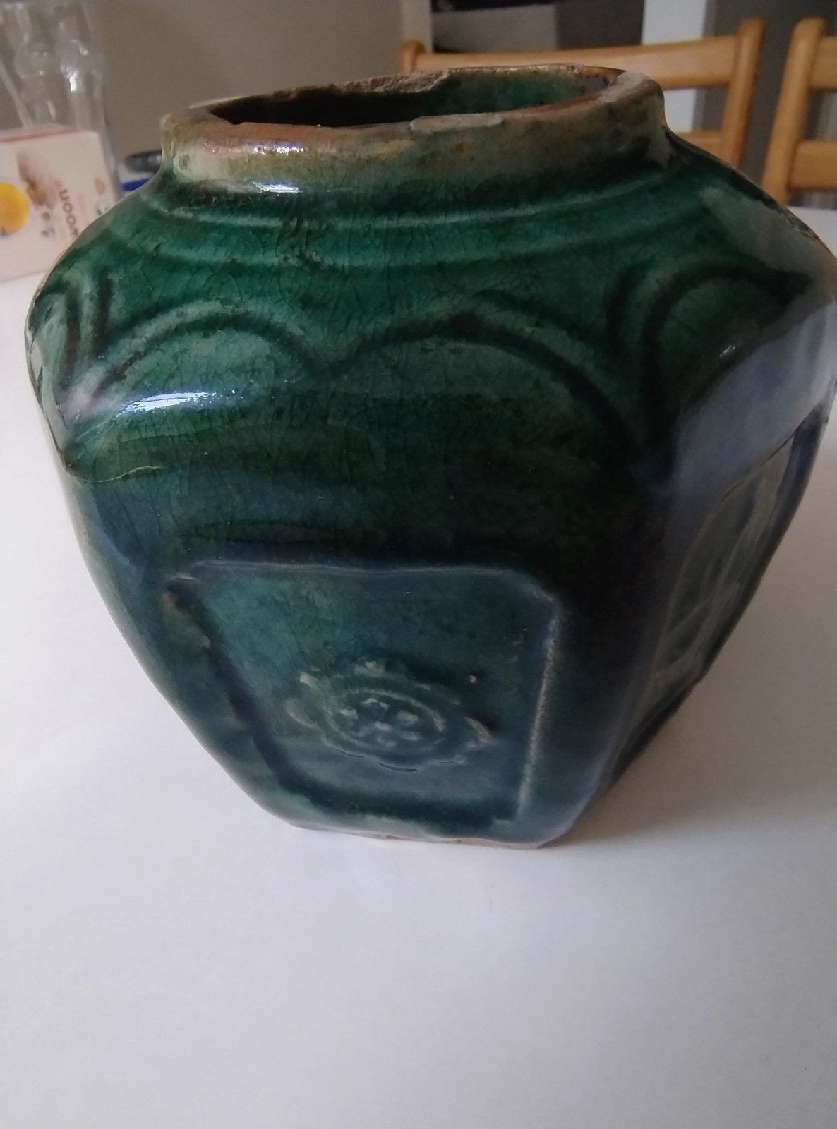 Antieke Chinese Shiwan Gemberpot, Antiek en Kunst, Ophalen of Verzenden