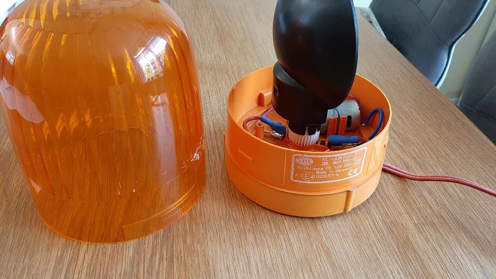 Zwaailamp oranje Hella KL-Junior F, Ophalen, Gebruikt, Overige merken, Verlichting