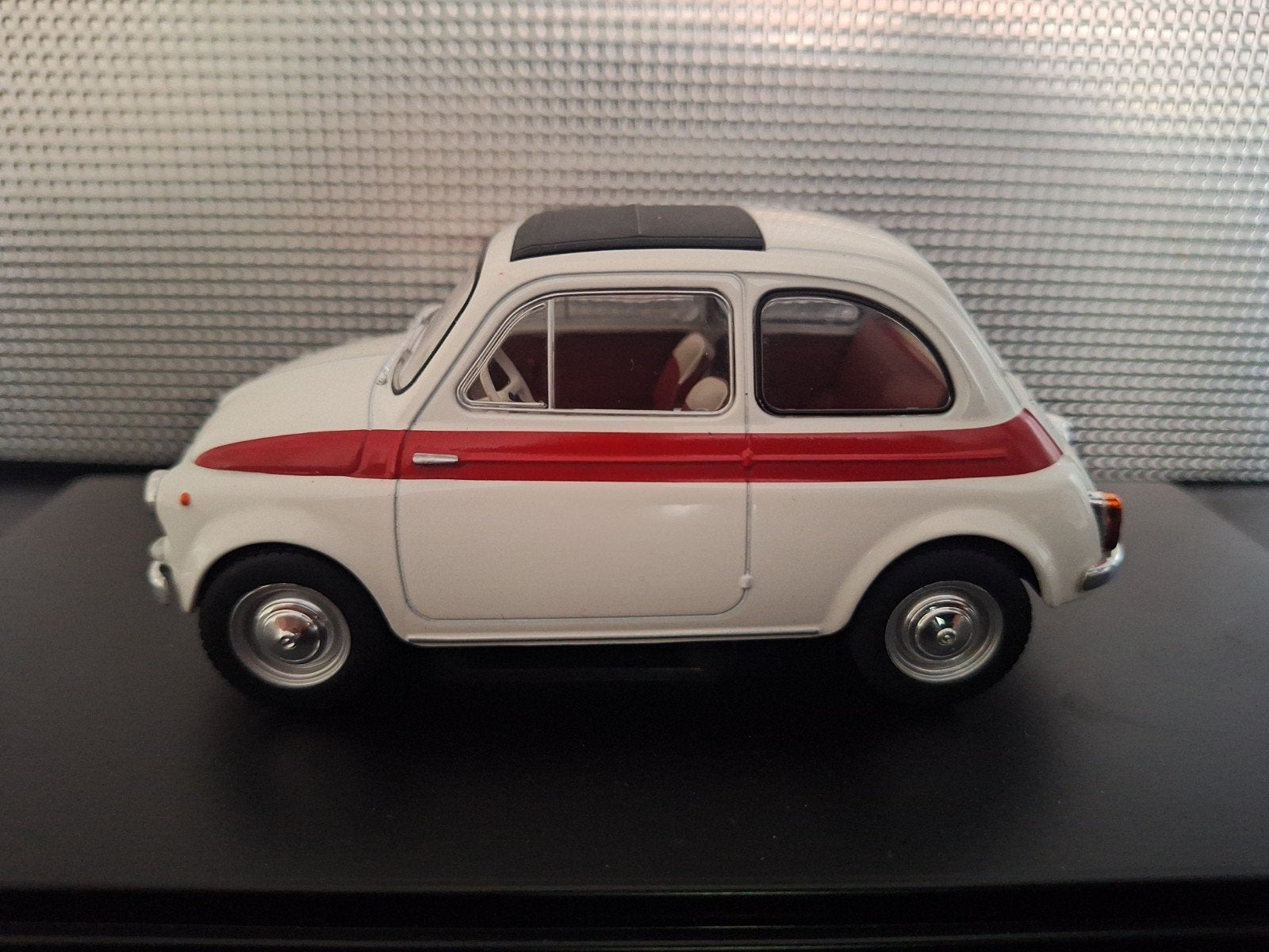 Fiat 500 1960 Schaal 1:24, Overige merken, WhiteBox, Auto, Nieuw